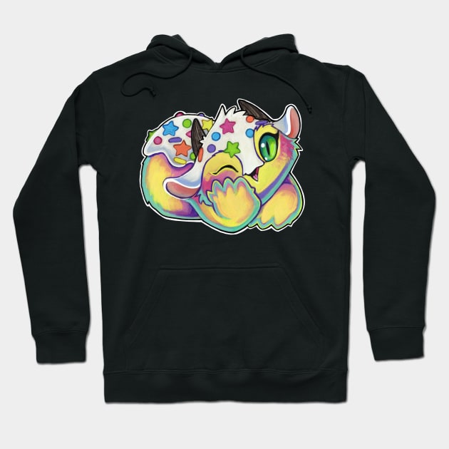 Rainbow sprinkles puffling Hoodie by BiancaRomanStumpff